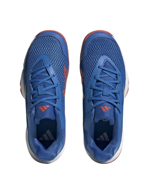 Chaussures Adidas Barricade Bleu Junior | Ofertas De Padel